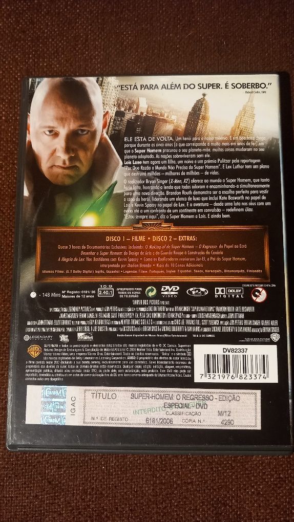 Superman returns- super homem o regresso dvd duplo 2006