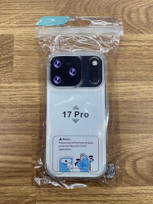 Capa de silicone reforçada para iPhone 17/iPhone Air/17 Pro/17 Pro Max