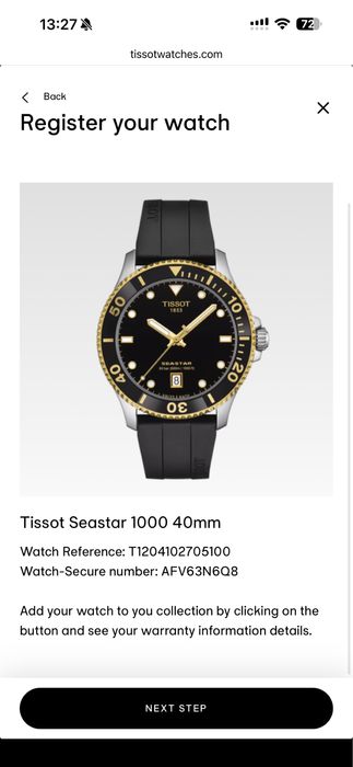 Zegarek męski Tissot Seastar 1000 Quartz 40 mm T120.410.27.051.00