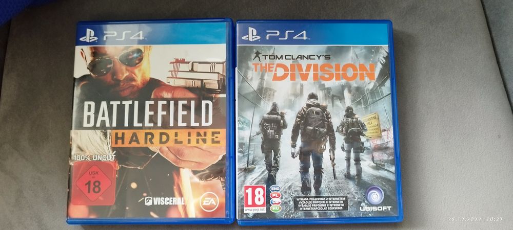 Battlefield Hardline i The Division PS4