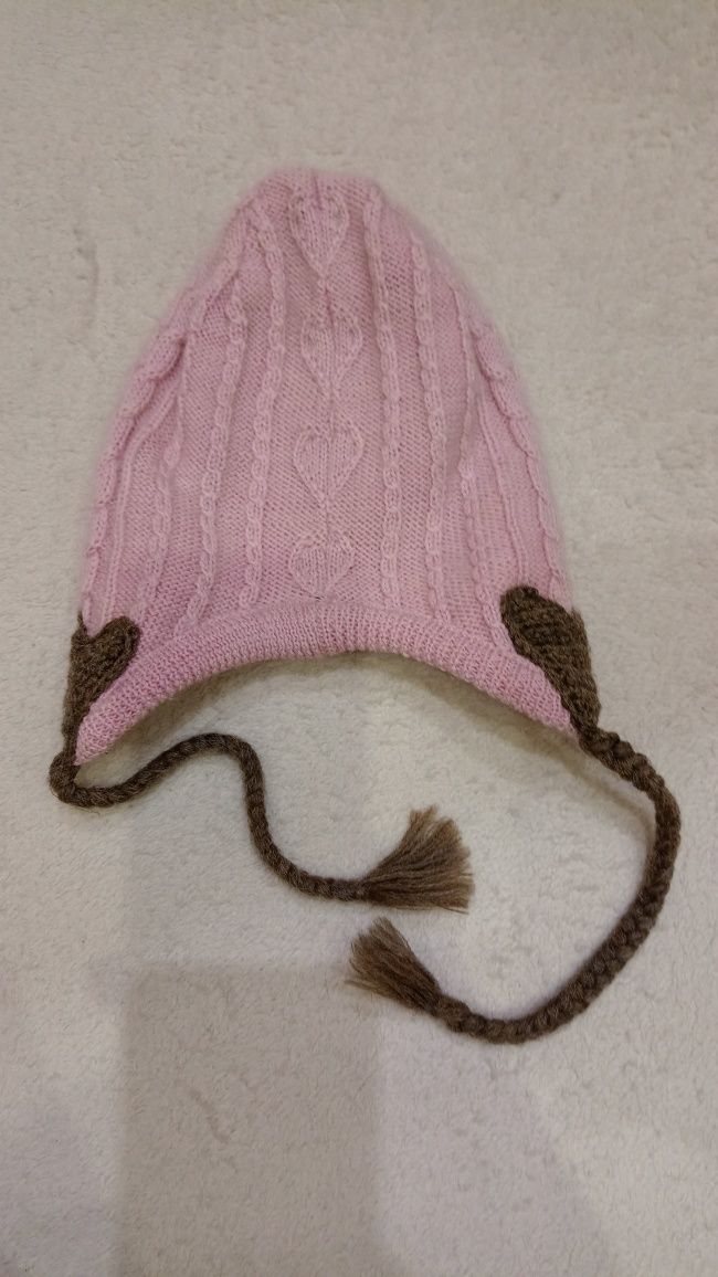 Name it 1-2 lata, śliczna czapka zimowa, wełniana, 100% Wełna Wool