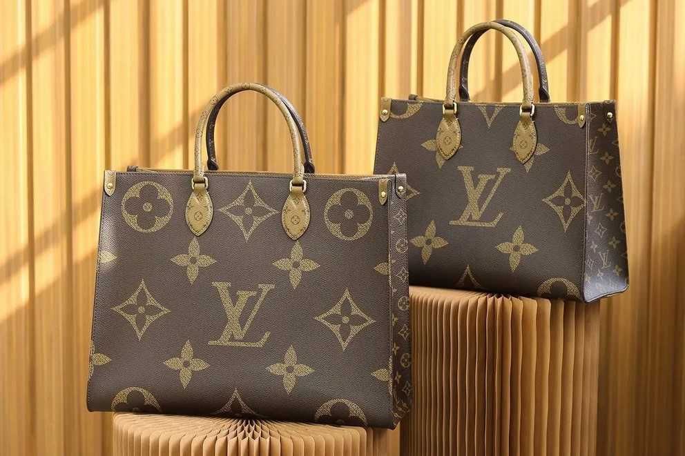 Женская сумка шопер Louis Vuitton Onthego | Луи Витон Онзего