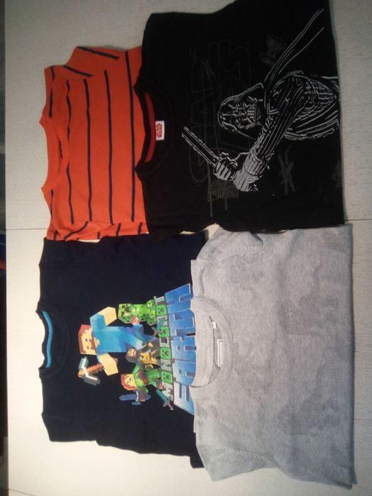 Bluzka Minecraft nowa bluzka OVS sweterek rozm. 128 zestaw