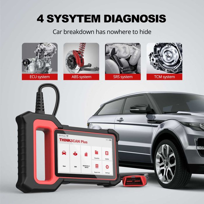 Skaner tester diagnostyczny THINKCAR Thinkscan Plus S5 OBD 2
