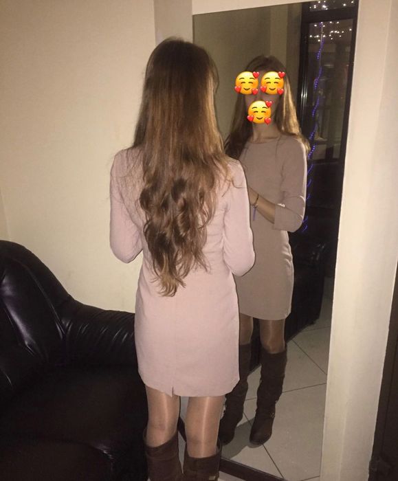 Платье бежевое INCITI