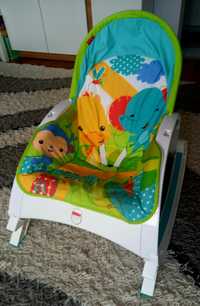 Bujaczek leżaczek krzesełko dla dziecka Fisher Price JAK NOWE