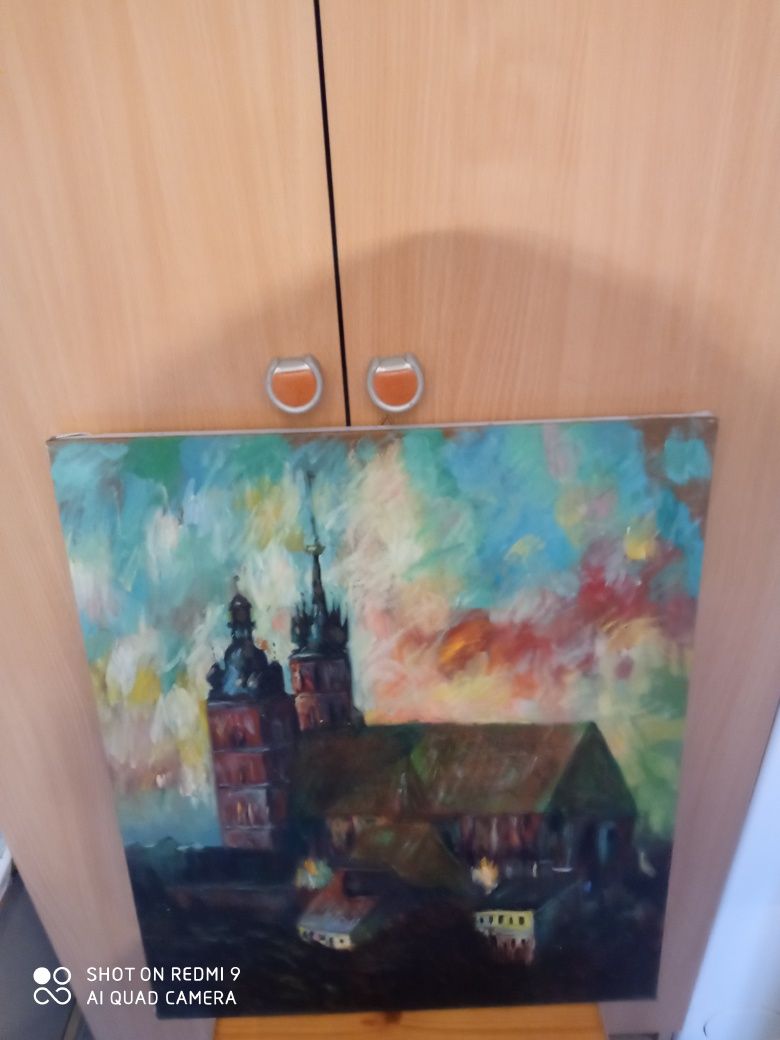 Obrazy ręcznie malowane na płótnie