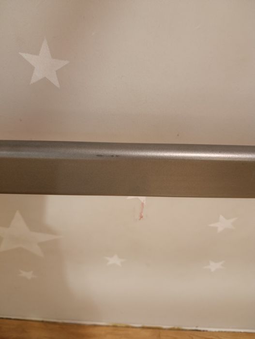 Łóżko piętrowe na antresoli IKEA SVARTA 90x200 cm + materac lateksowy