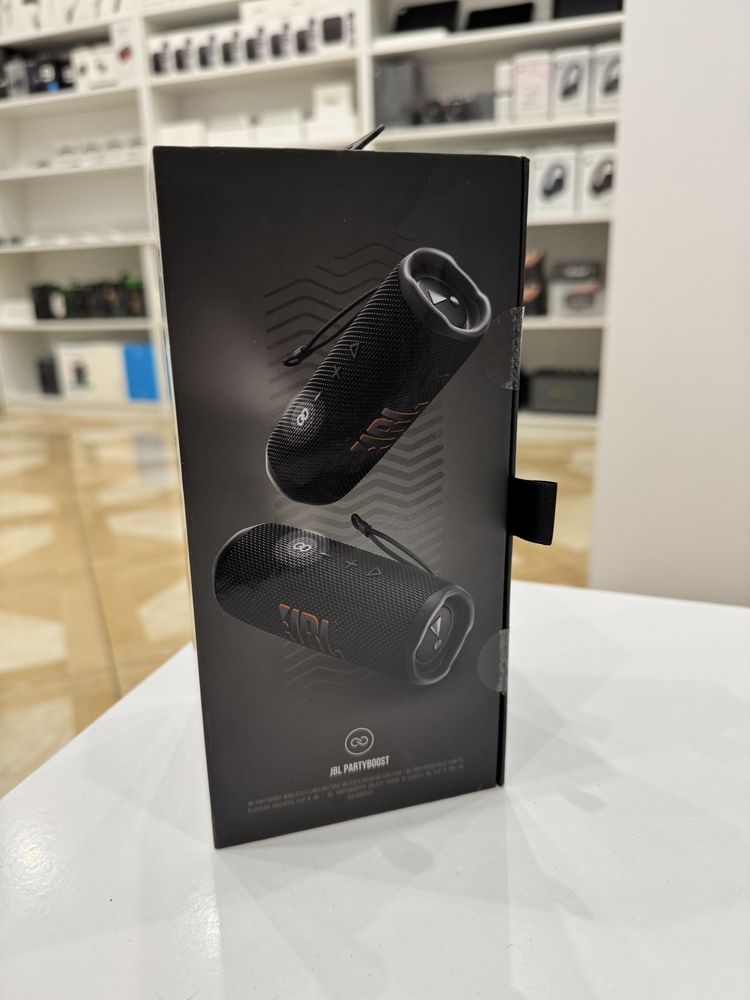 Портативна колонка JBL Flip 6 Black bluetooth гарантія Магазин