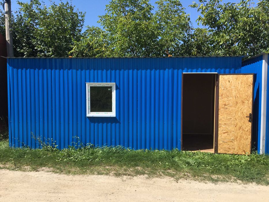 Вагончик 2,5х6м., Гараж, Бытовка, Кунг, Контейнер, Ракушка.