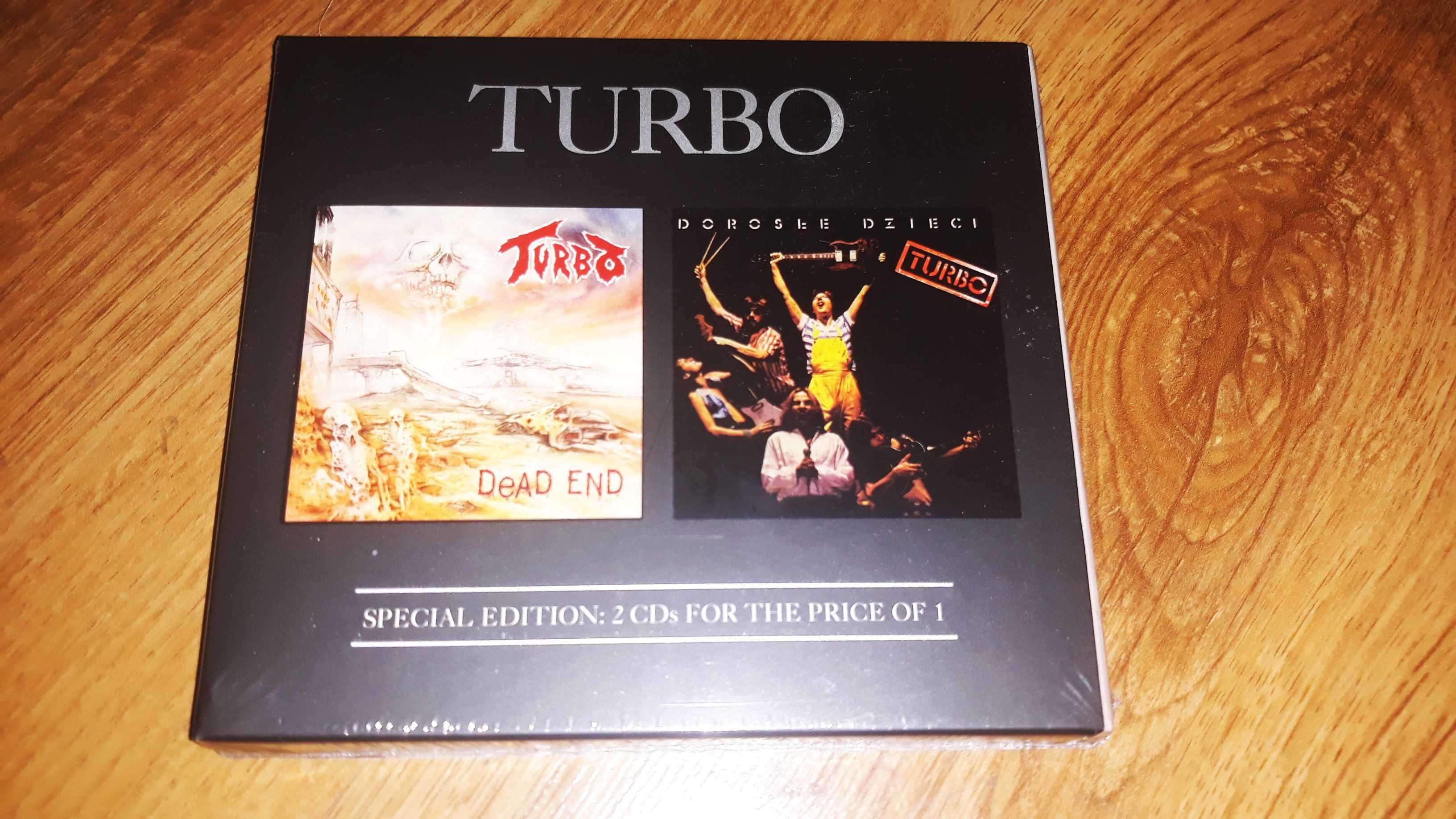 Turbo - Dead End Dorosłe Dzieci BOX 2CD Nowy Folia kat vader dragon