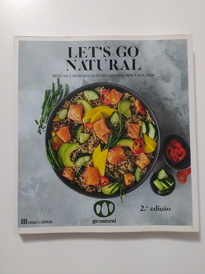 Livro Let's Go Natural