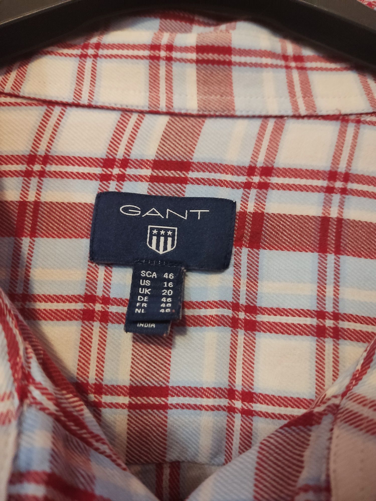 Koszula w kratę Gant