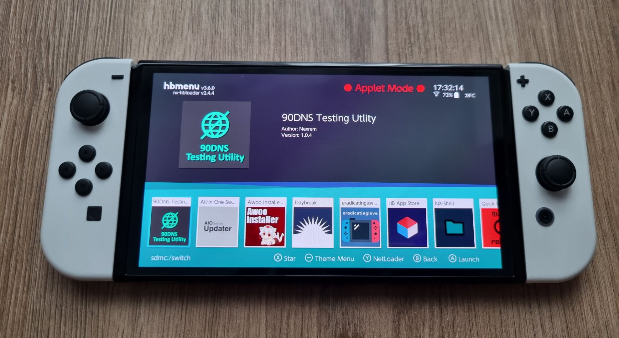 Nintendo Switch Oled + karta 128Gb + CFW picofly