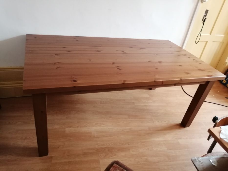 Mesa Jantar Ikea Forsby Pinho maciço