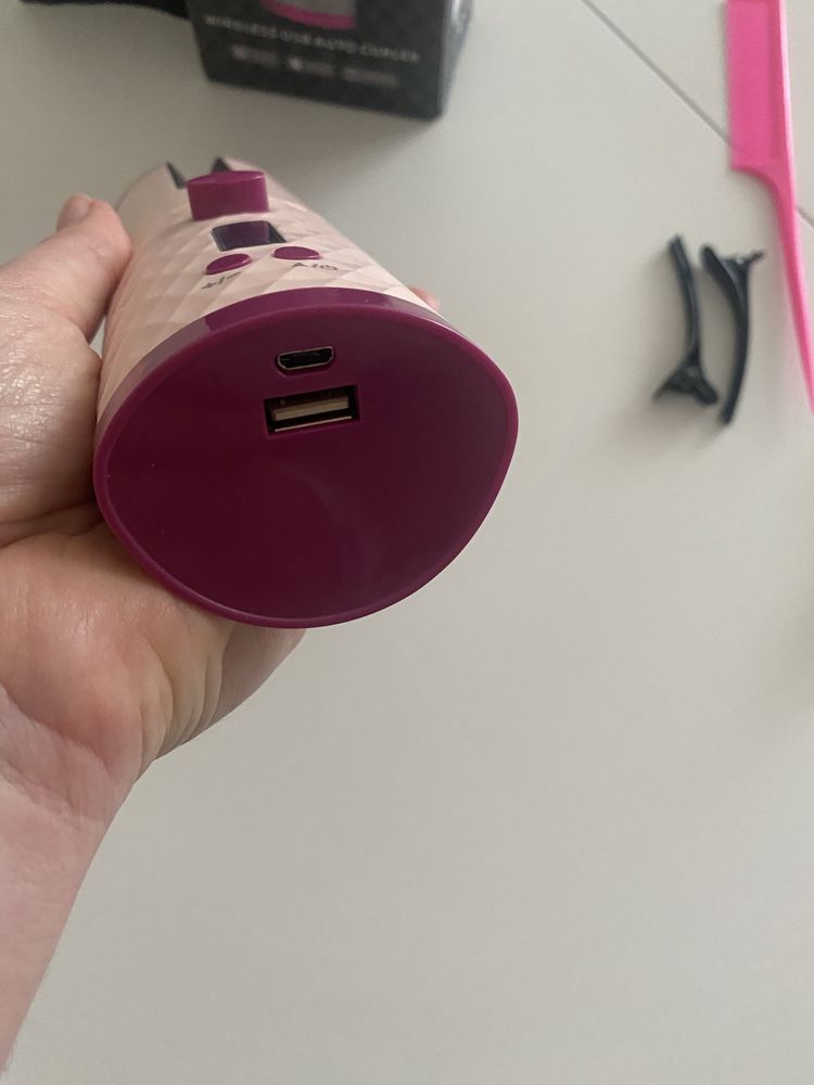 Бездротова плойка для волосся "Wireless USB auto curler"