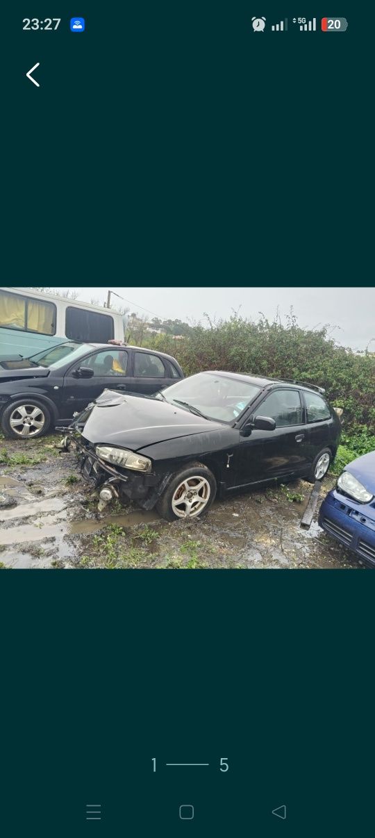 Mitsubishi Colt 1.3 Gasolina so peças