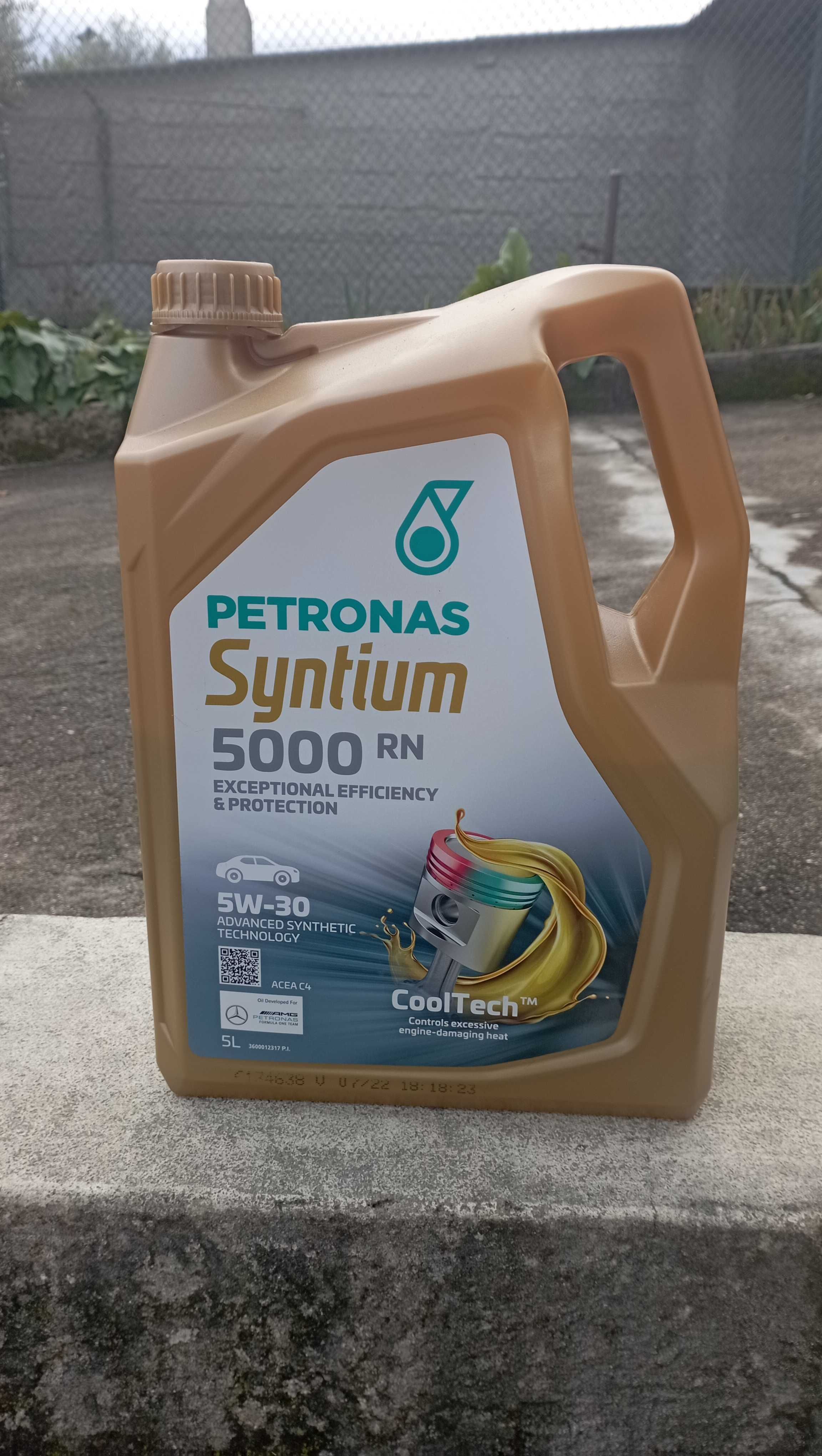 Óleo 5w-30 Petrobras syntium 5000 RN 3,5L