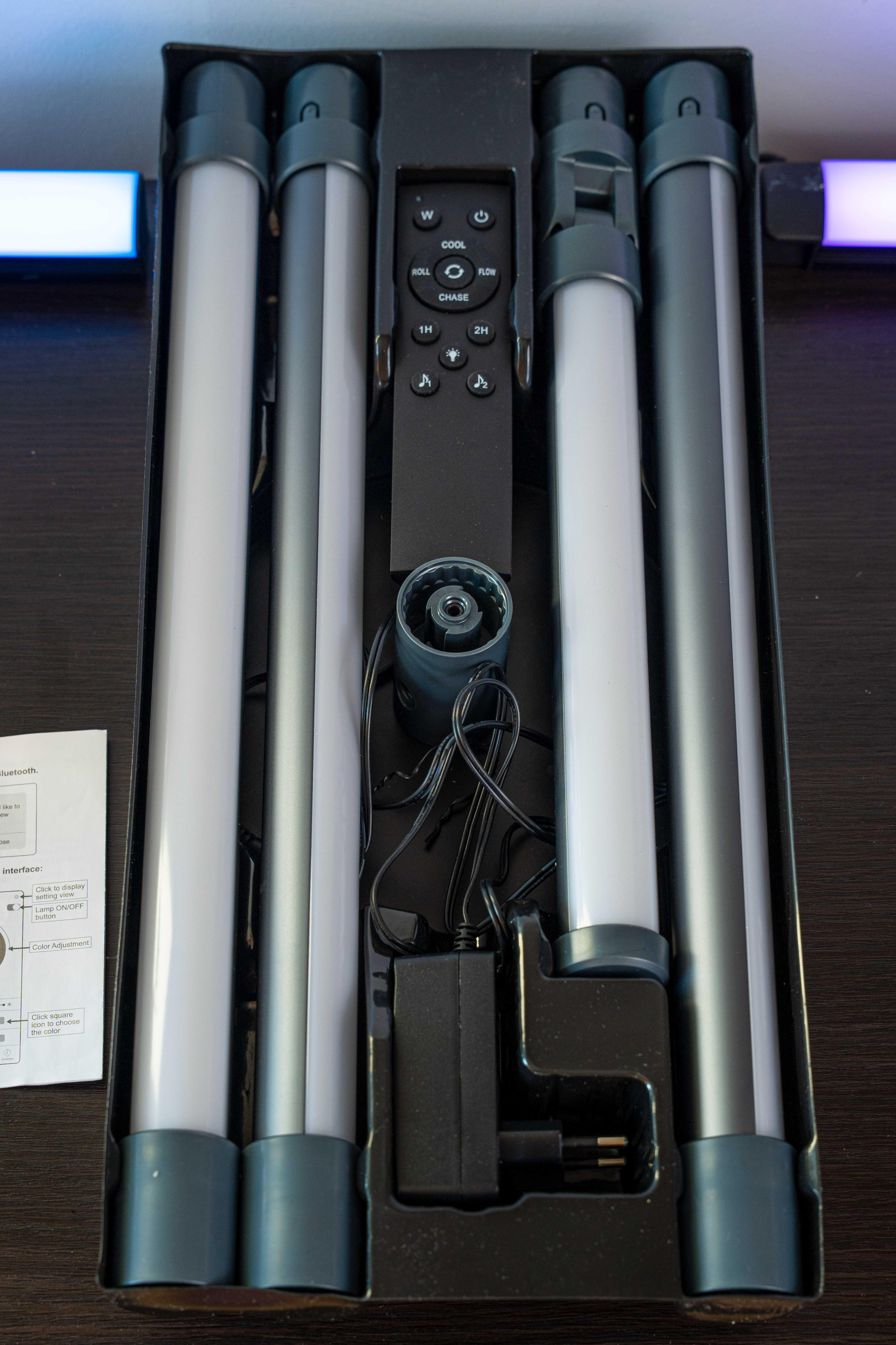 Lampa podłogowa LED RGB