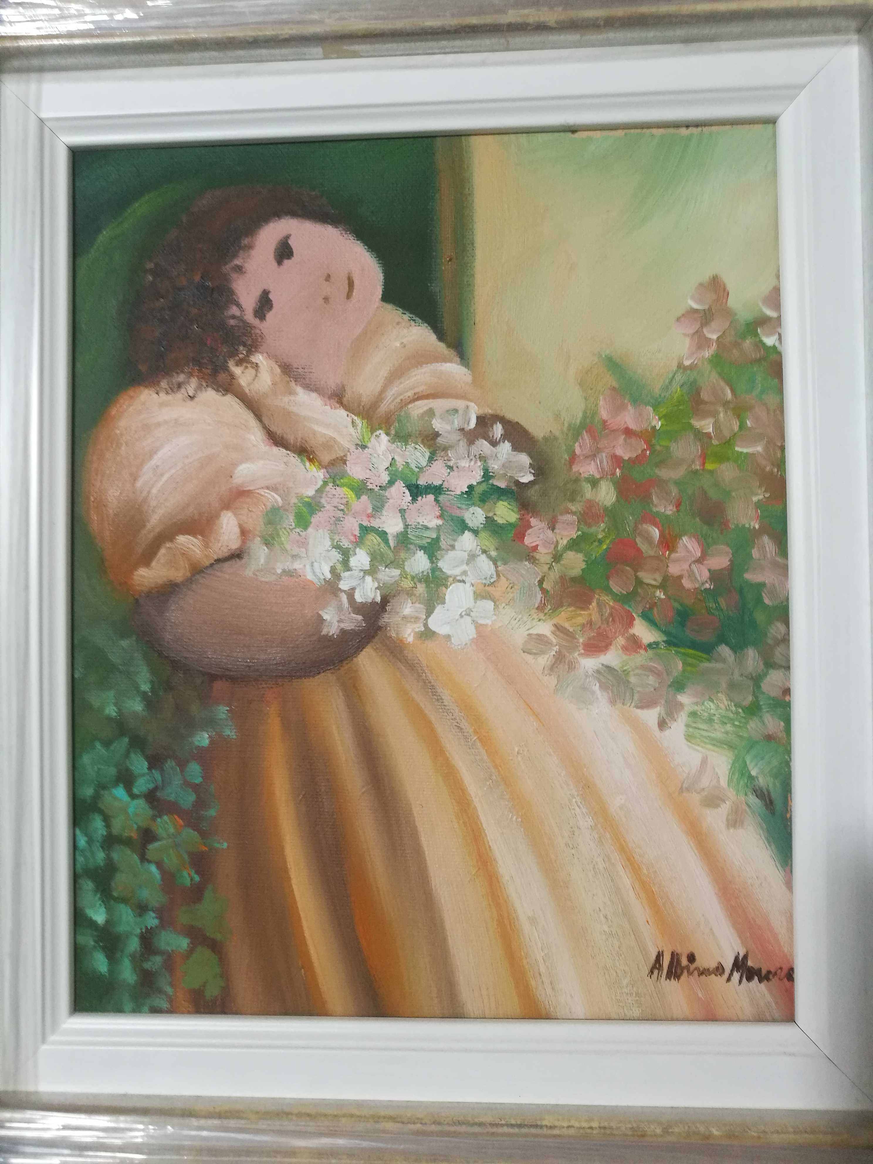 Albino Moura - Pintura Original, óleo sobre tela