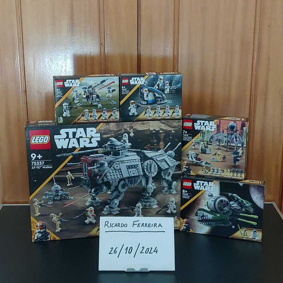 LEGO Star Wars - novos, selados, descontinuados