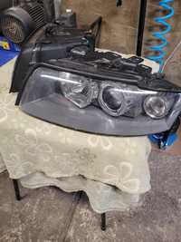 Reflektory biled audi a4 b6 valeo 3", 4300k