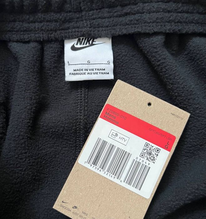 Плюшевые спортивные штаны Nike Fleece Оригинал