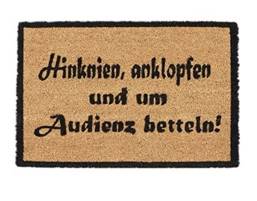 Wycieraczka humorystyczna kokosowa