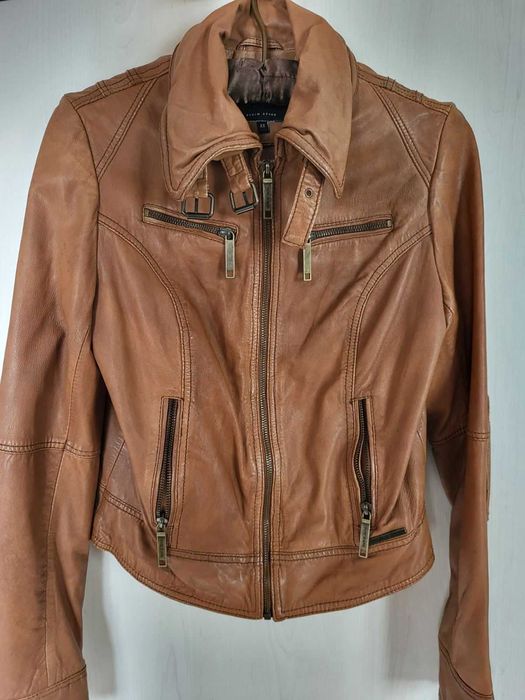 Шкіряна жіноча куртка Pepe Jeans (оригінал)