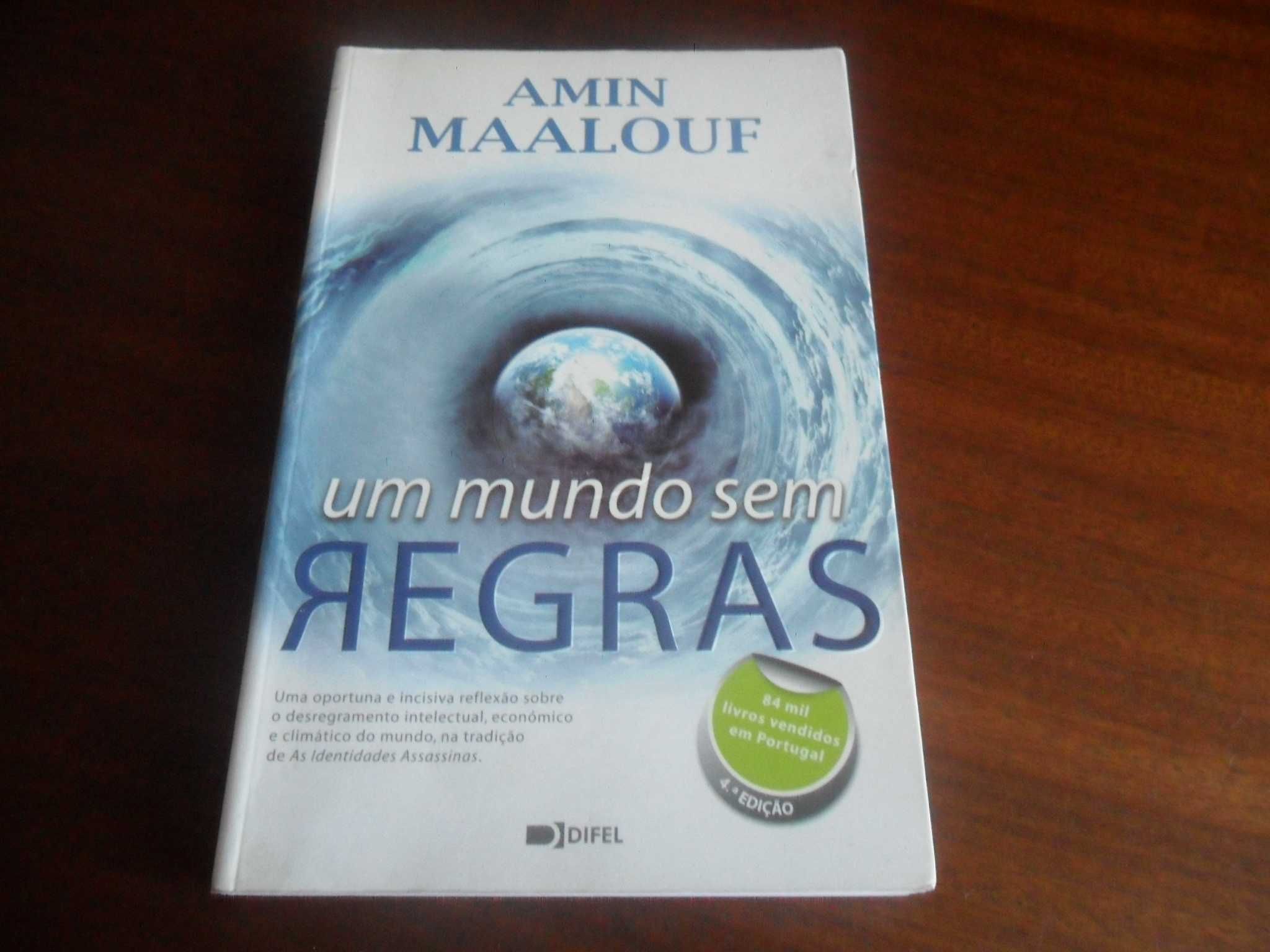 "Um Mundo sem Regras" de Amin Maalouf - 4ª Edição de 2009