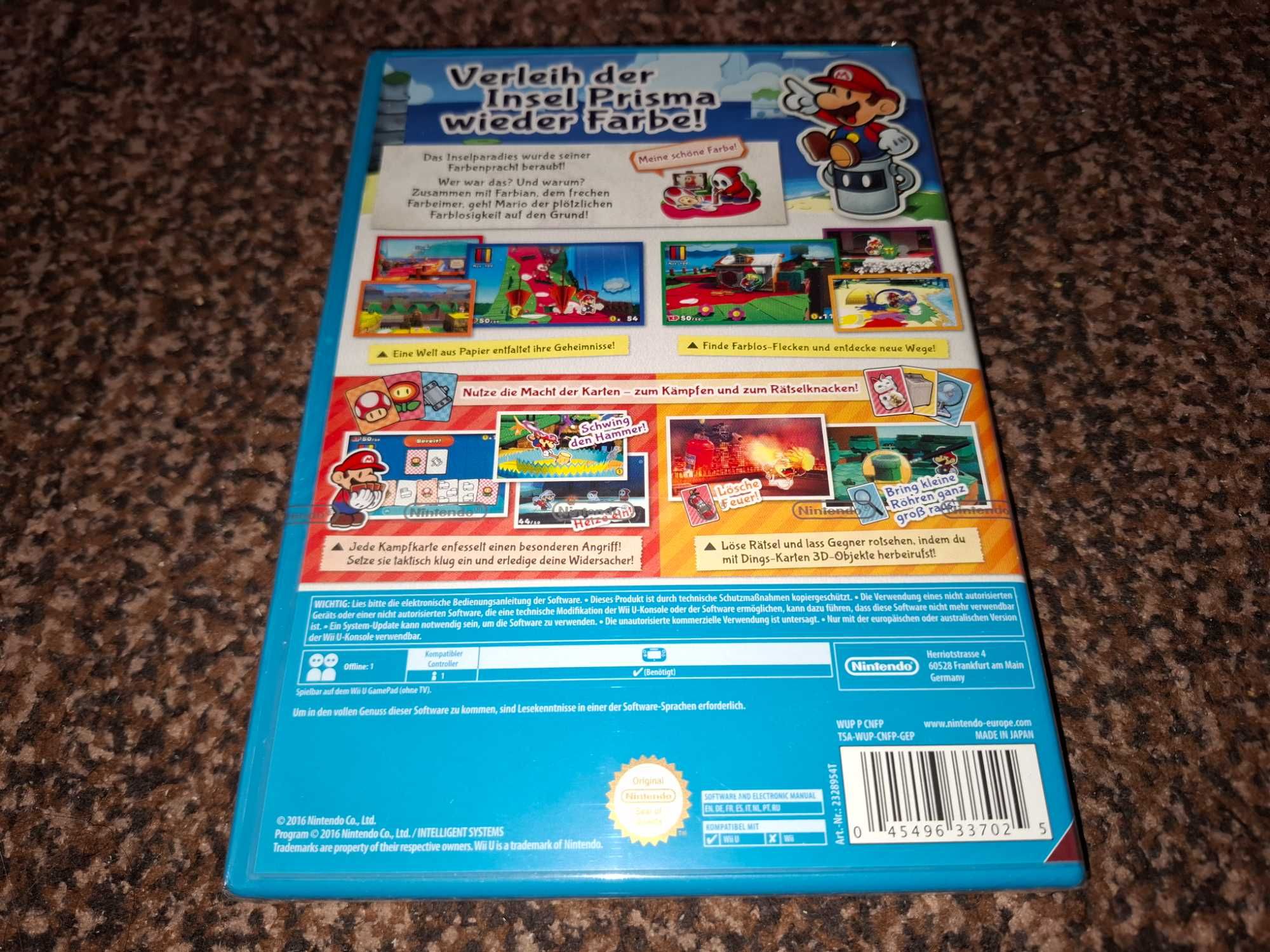 Paper Mario Color Splash [Nowa] Nintendo Wii U