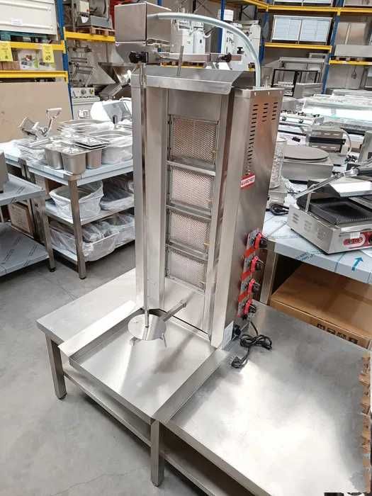 Grelhador KEBAB - 1.20mts a GÁS- NOVA