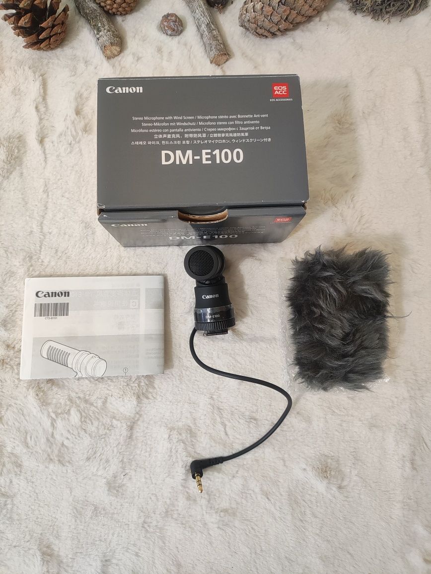 Microfone Canon DM-E100