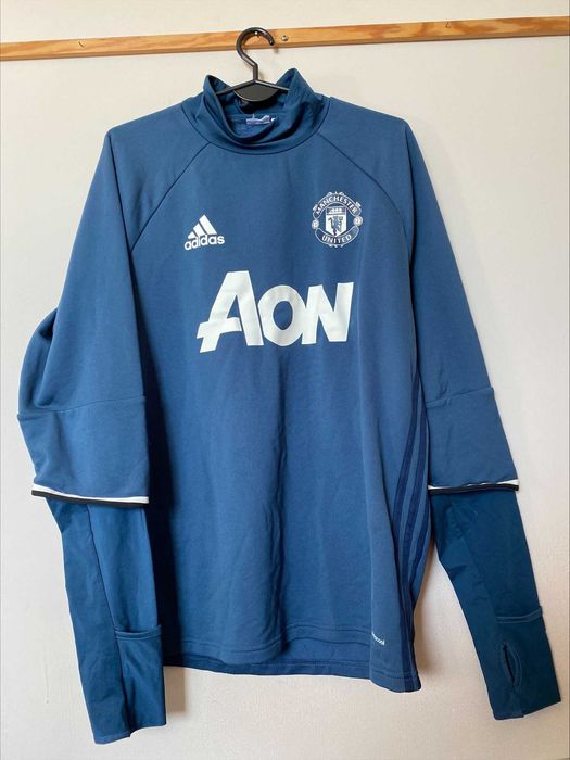 MANCHESTER UNITED F.C. treningowa - długi rękaw- Adidas- 2XL - UNIKAT