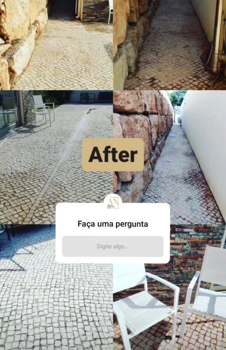 Serviços de lavanderia e engomadoria, limpezas gerais, pós obras, lava