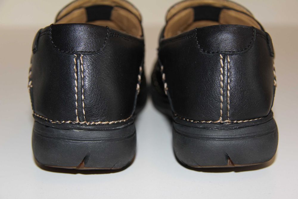 Кожаные,туфли,слипоны,мокасины"Clarks" 6/40/26см.