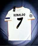 Original! Cristiano Ronaldo Real Madrid Adidas Biała Vintage T-shirt M