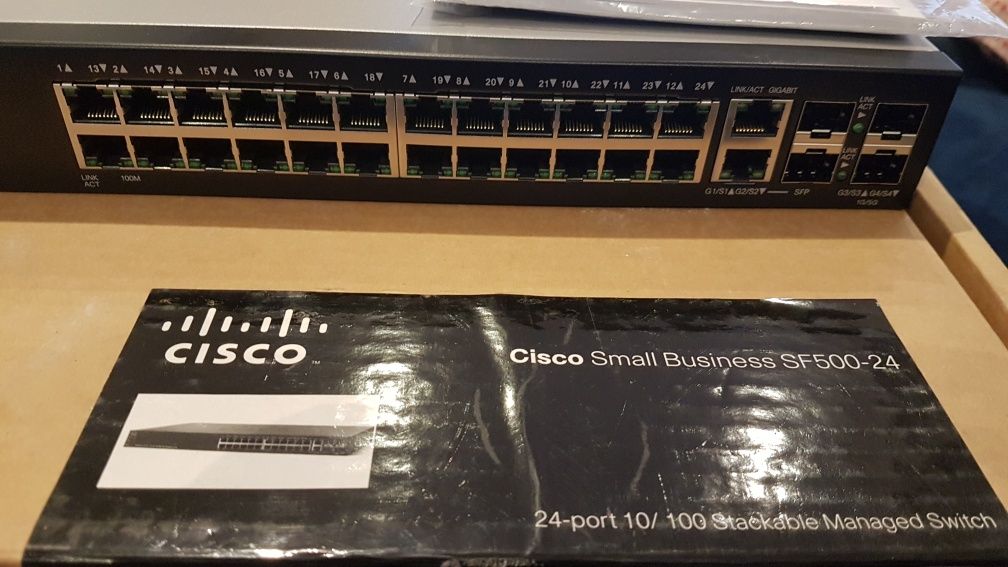 Przełącznik Switch Cisco SF500-24-K9-G5