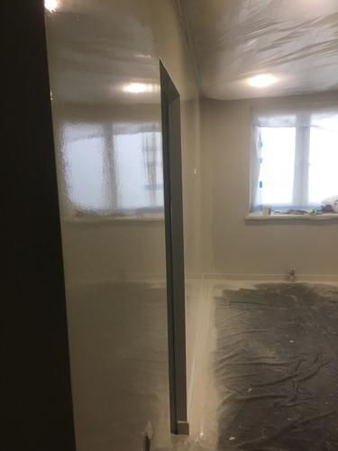 Шпаклевка - Покраска стен механизированым способом