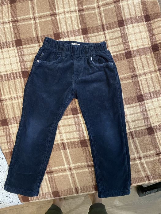 Джинсы на флисе , утепленные . Вильветовые штаны