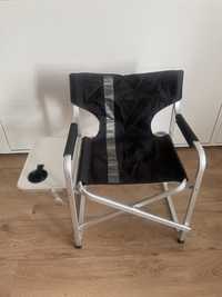 Składane krzesło ze stolikiem