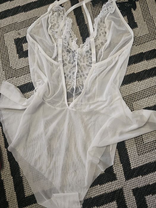 Піжама боді мережевна asos пенюар боди белое