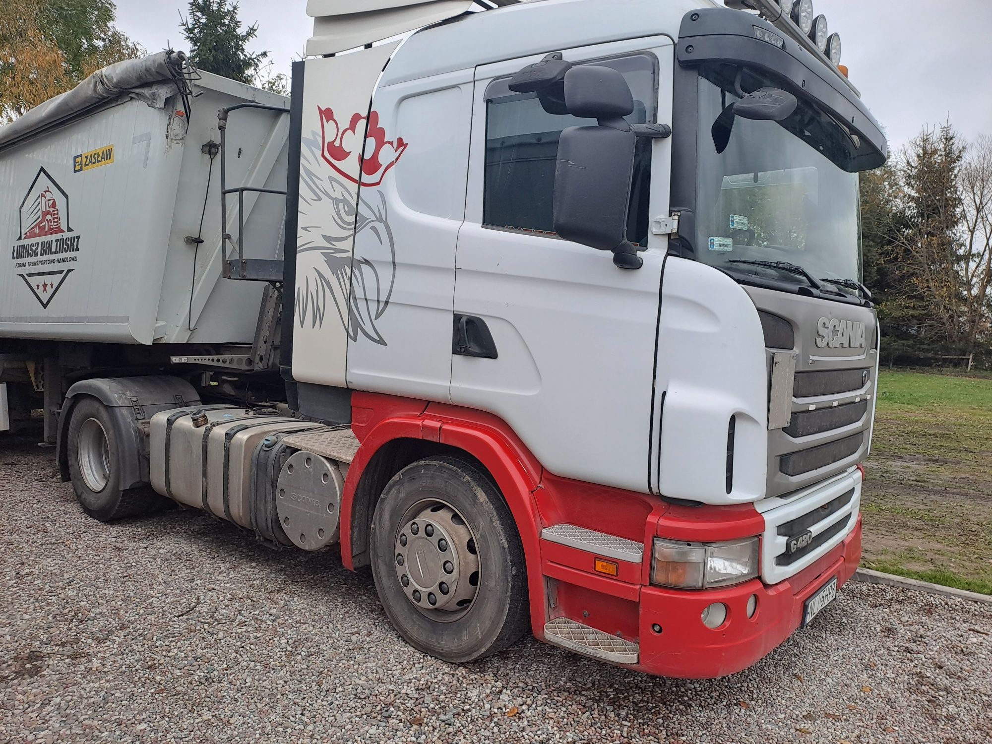 Scania g 420 z hydraulika