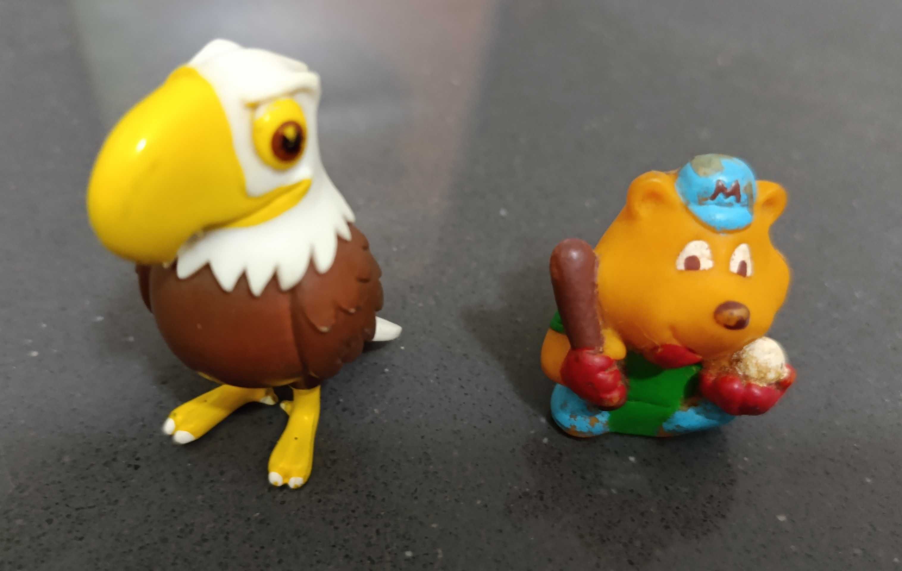 Bonecos Animais 2 peças - Medidas aprox. 7 cm + Oferta 4 DVD da Disney