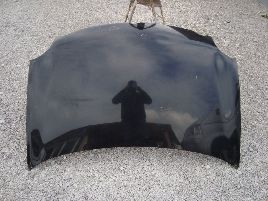 vw polo 01-05 maska 9n przód czarna lc9z okular okularnik
