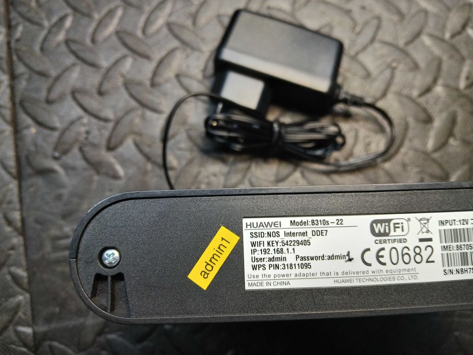 Router 4G LTE Huawei B310s-22 - Desbloqueado! (SIM Digi, Woo, etc)