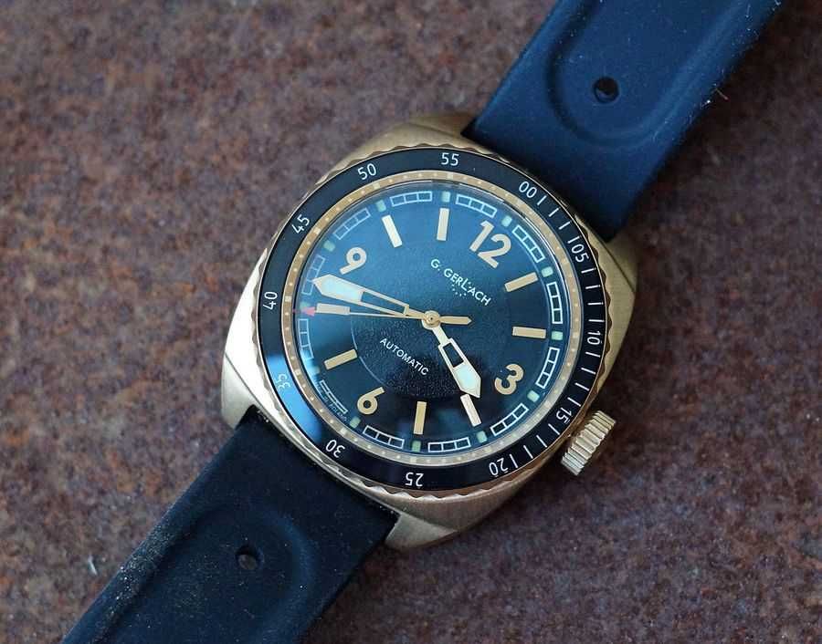 Zegarek męski automatyczny Submarine G.Gerlach Gerlach NOWY.
