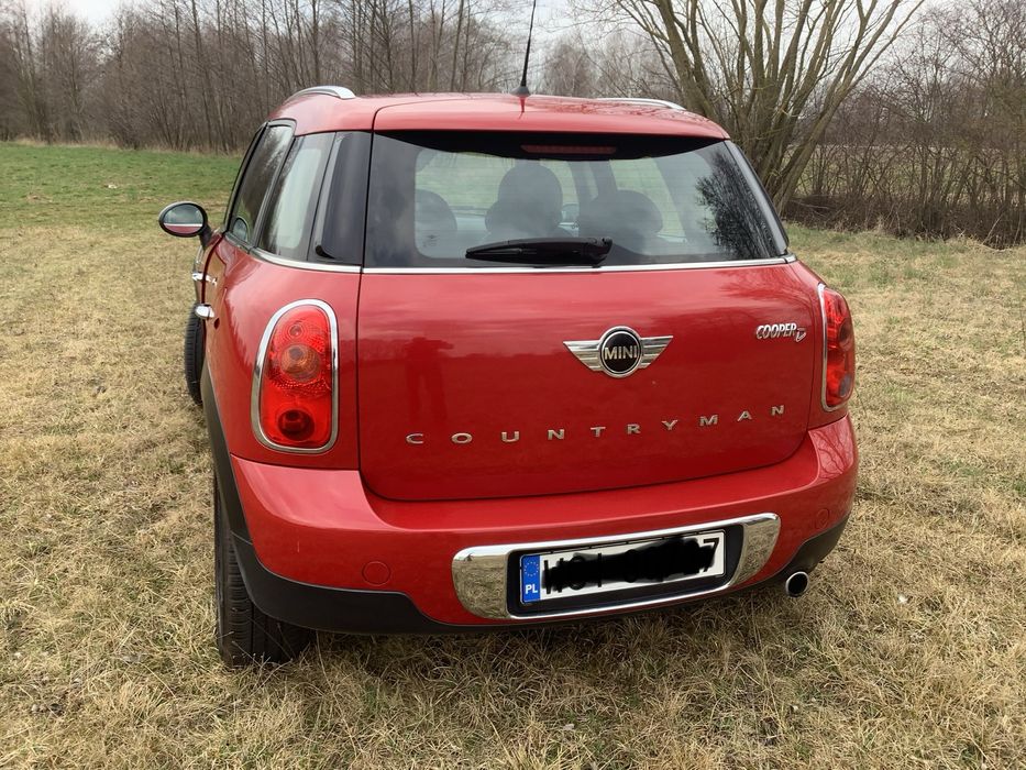 Mini Cooper Clubman 1,6 D 2014r  Chilli Red