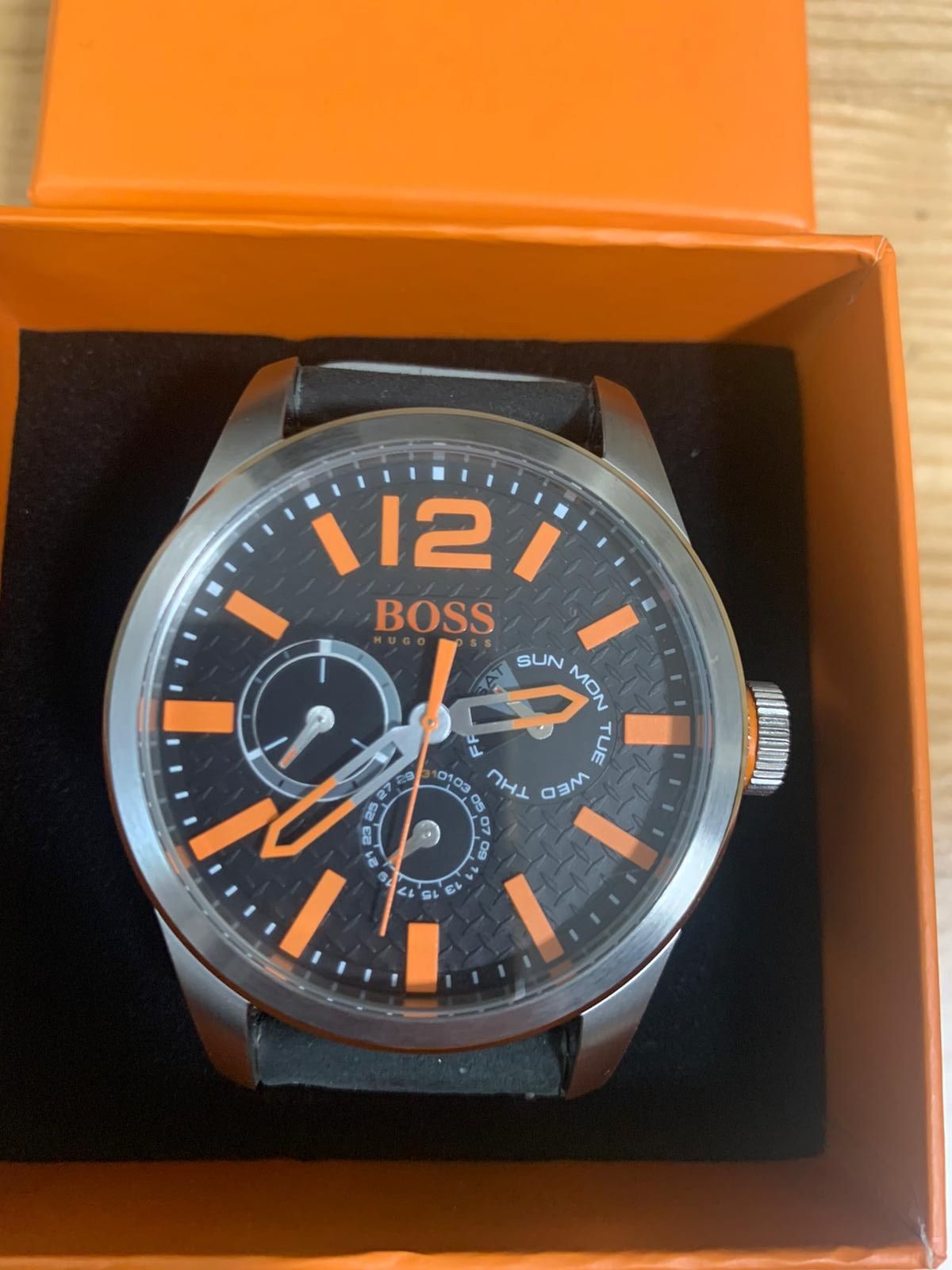 Relógio Hugo Boss orange - novo