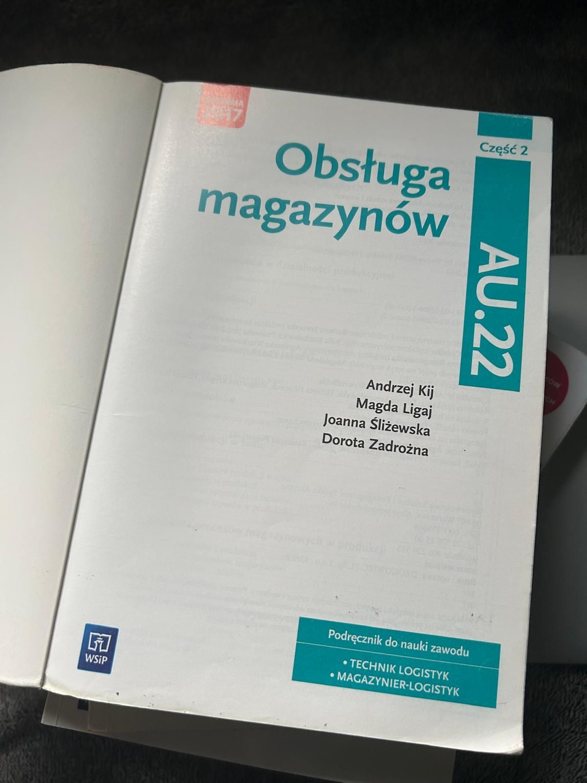 Obsługa magazynów Kwalifikacja AU.22 Podręcznik Część 2